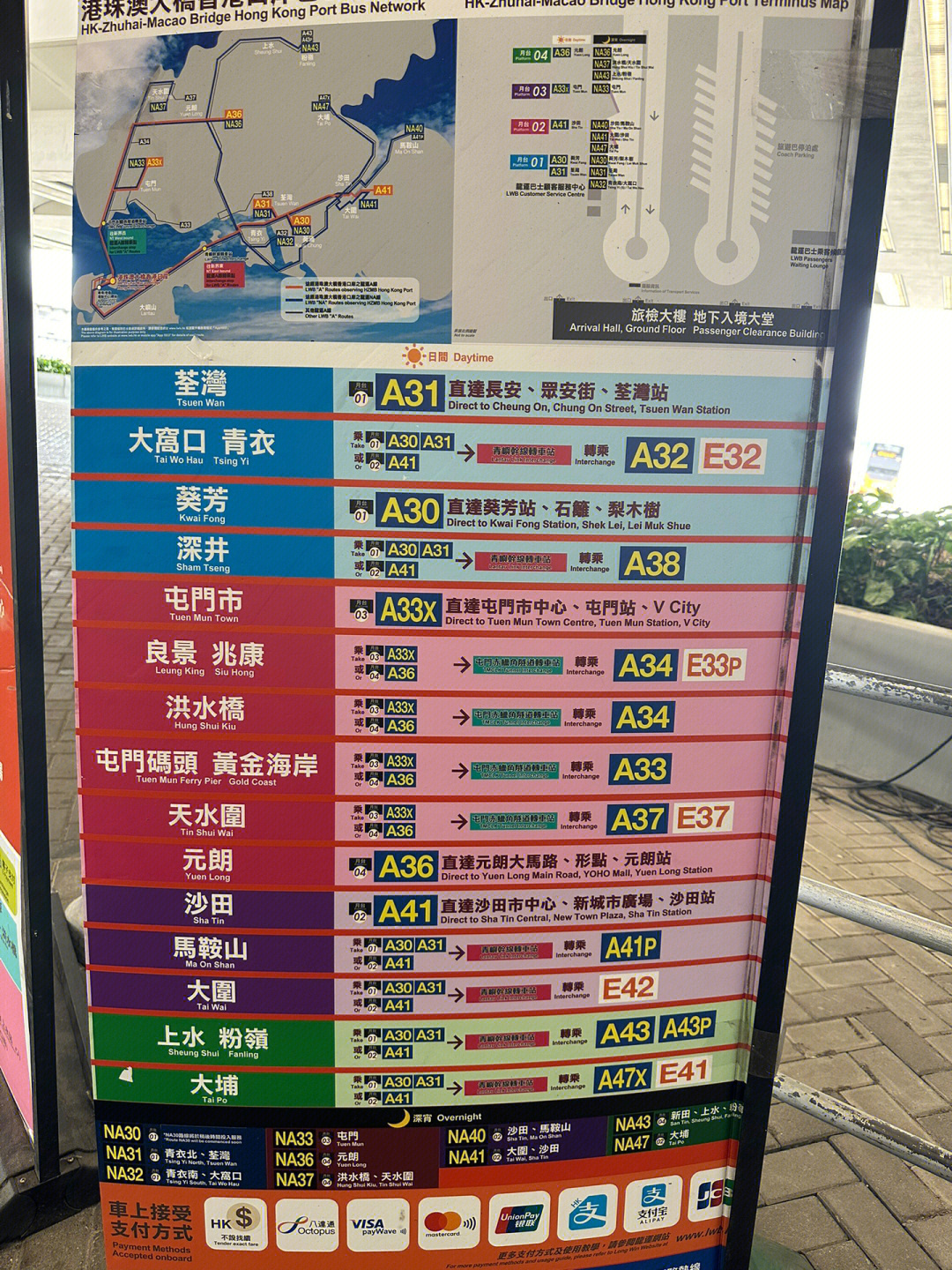 探索香港68A巴士路线,最新版查询表详解香港68a巴士路线图